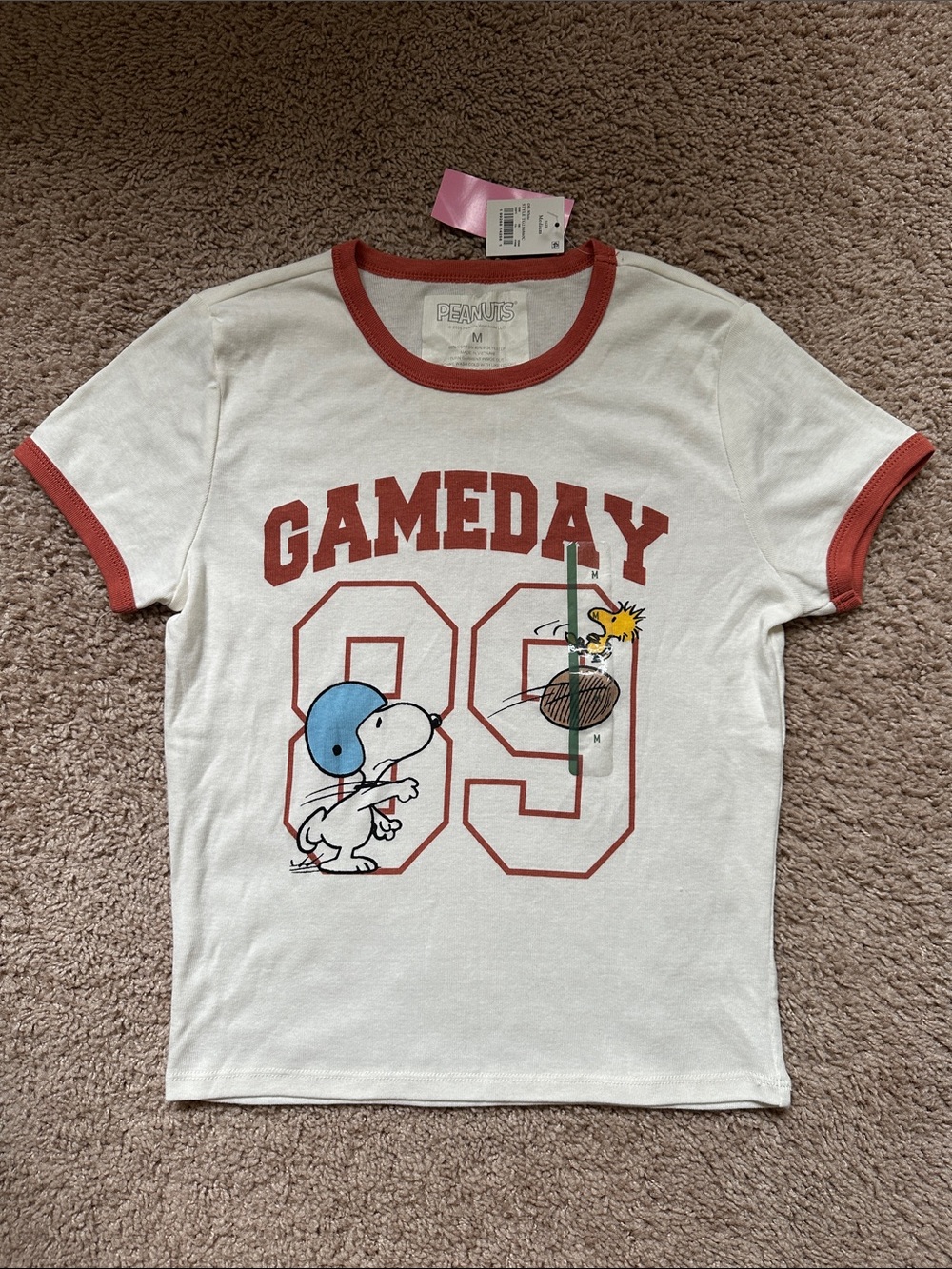 Peanuts Tee - Gameday Snoopy & Woodstock